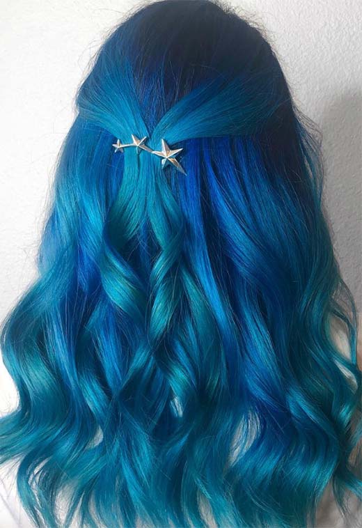 Blue Hair Color Ideas: 65 Shades & Expert Dye Tips