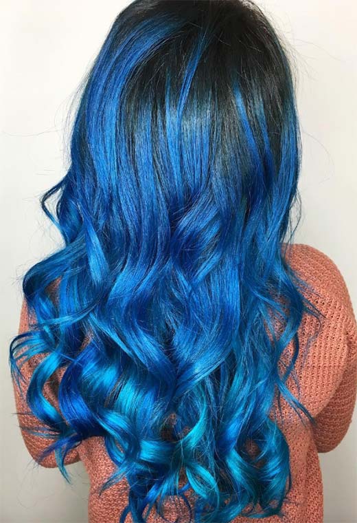 Blue Hair Color Ideas: 65 Shades & Expert Dye Tips