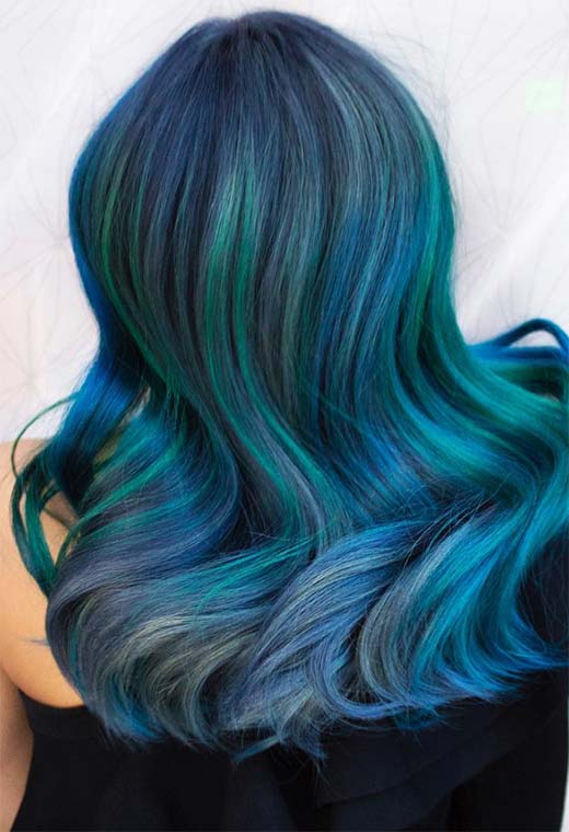 Blue Hair Color Ideas: 65 Shades & Expert Dye Tips