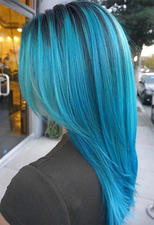 Blue Hair Color Ideas: 65 Shades & Expert Dye Tips