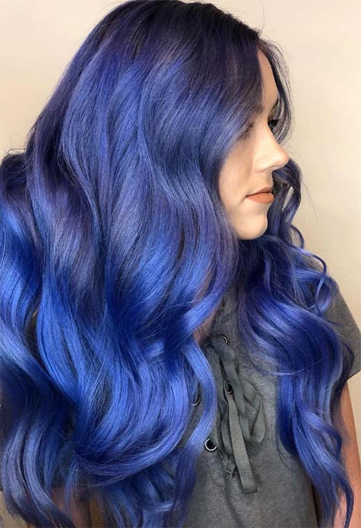Blue Hair Color Ideas: 65 Shades & Expert Dye Tips