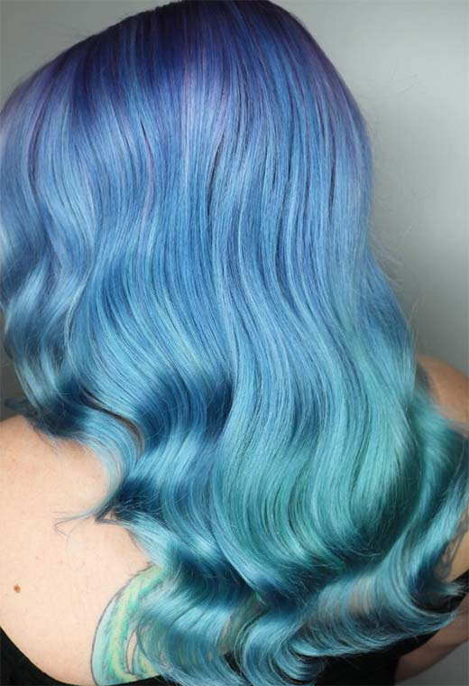 Blue Hair Color Ideas: 65 Shades & Expert Dye Tips