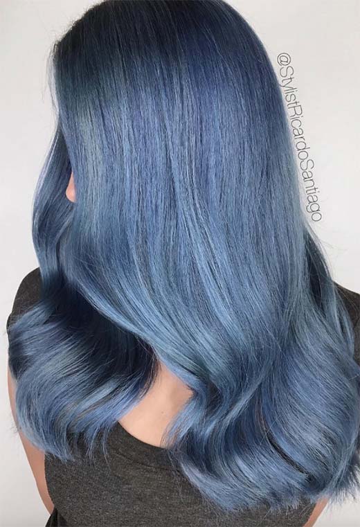 Blue Hair Color Ideas: 65 Shades & Expert Dye Tips