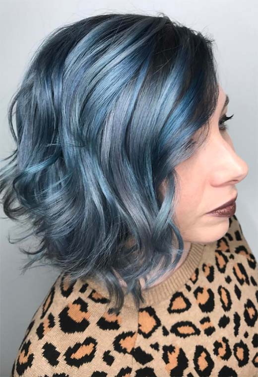 Blue Hair Color Ideas: 65 Shades & Expert Dye Tips
