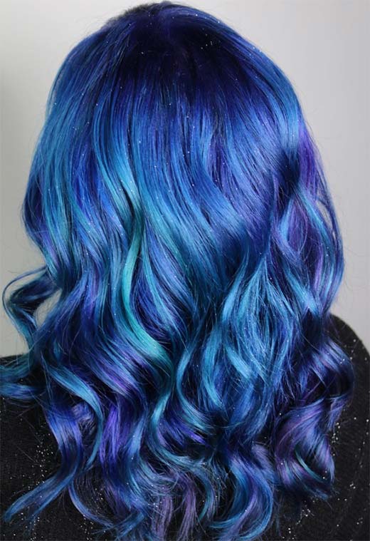 Blue Hair Color Ideas: 65 Shades & Expert Dye Tips