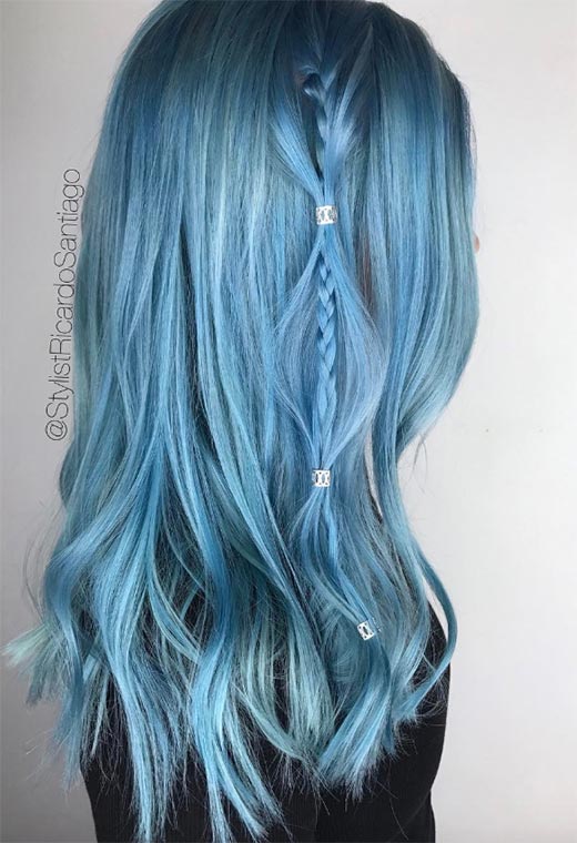 Blue Hair Color Ideas: 65 Shades & Expert Dye Tips