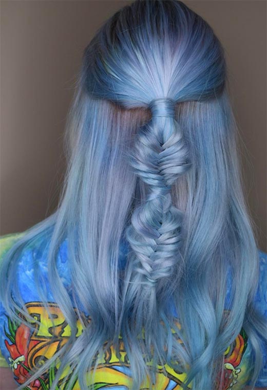 Blue Hair Color Ideas: 65 Shades & Expert Dye Tips