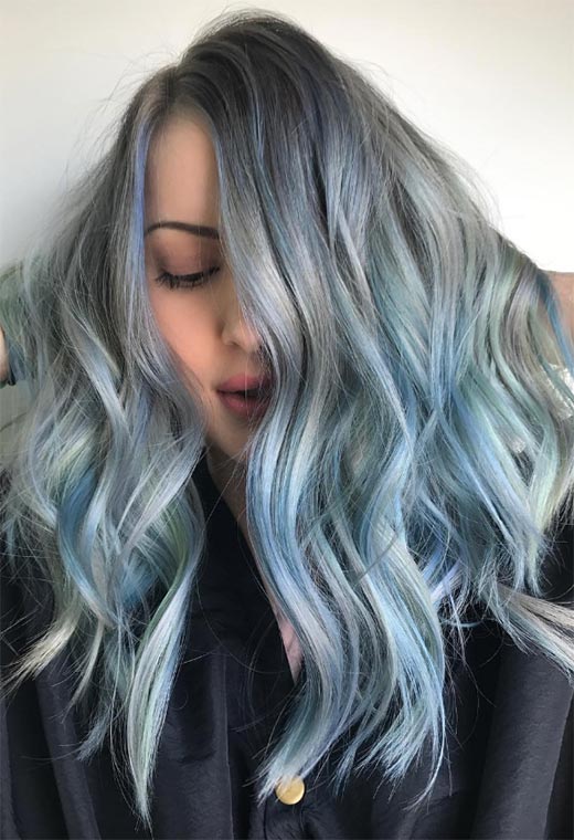 Blue Hair Color Ideas: 65 Shades & Expert Dye Tips
