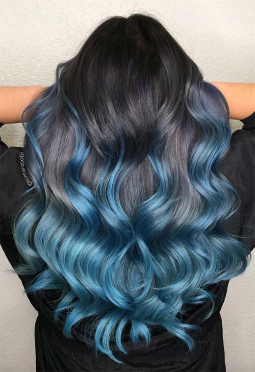 Blue Hair Color Ideas: 65 Shades & Expert Dye Tips