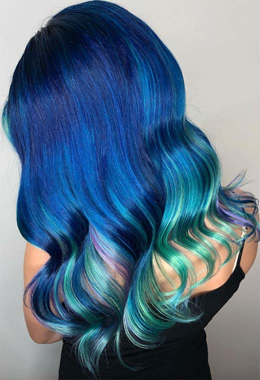 Blue Hair Color Ideas: 65 Shades & Expert Dye Tips