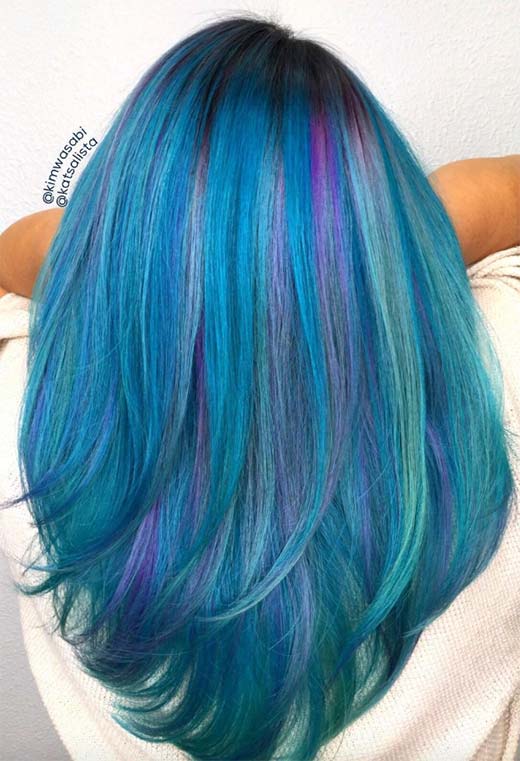 Blue Hair Color Ideas: 65 Shades & Expert Dye Tips