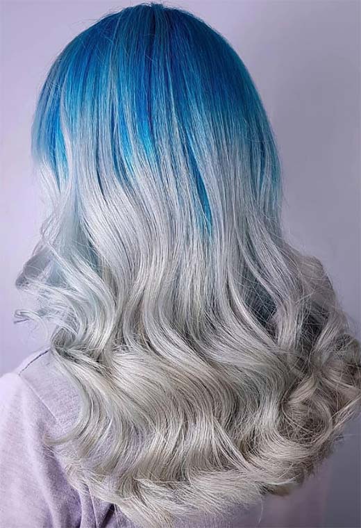 Blue Hair Color Ideas: 65 Shades & Expert Dye Tips