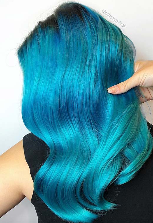 Blue Hair Color Ideas: 65 Shades & Expert Dye Tips