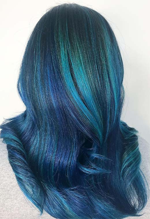 Blue Hair Color Ideas: 65 Shades & Expert Dye Tips