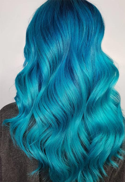 Blue Hair Color Ideas: 65 Shades & Expert Dye Tips