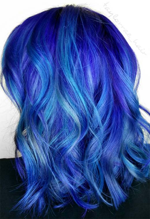 Blue Hair Color Ideas: 65 Shades & Expert Dye Tips