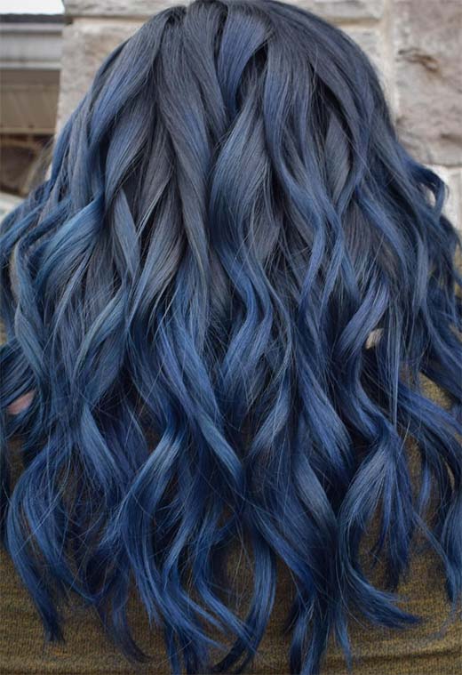Blue Hair Color Ideas: 65 Shades & Expert Dye Tips