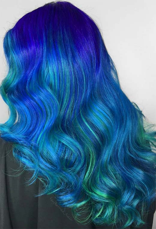 Blue Hair Color Ideas: 65 Shades & Expert Dye Tips