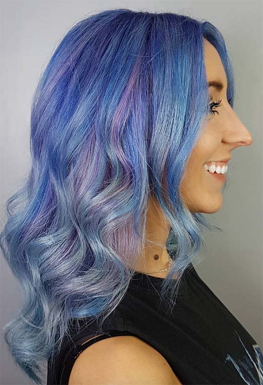 Blue Hair Color Ideas: 65 Shades & Expert Dye Tips