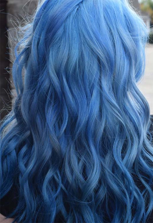 Blue Hair Color Ideas: 65 Shades & Expert Dye Tips