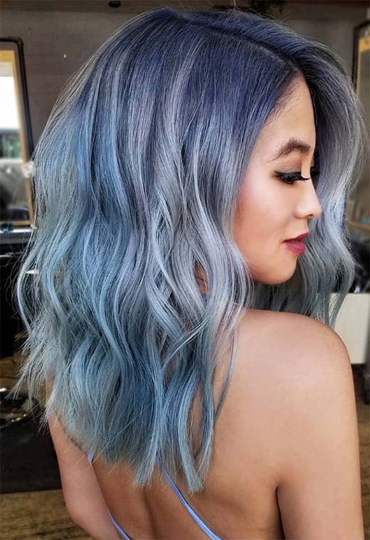 Blue Hair Color Ideas: 65 Shades & Expert Dye Tips