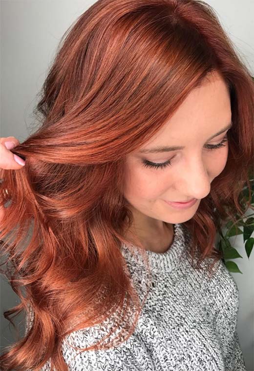 Auburn Hair Color Shades: Explore 55 Stunning Options & Dye Tips