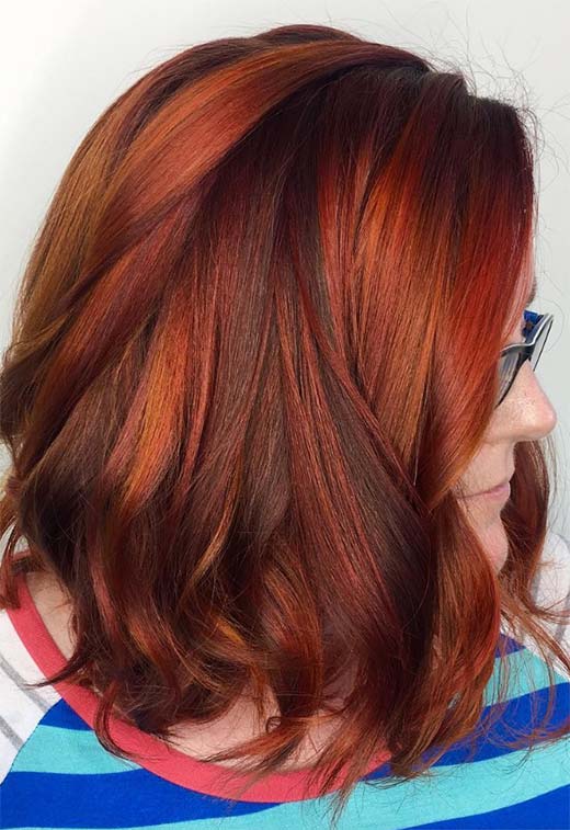 Auburn Hair Color Shades: Explore 55 Stunning Options & Dye Tips