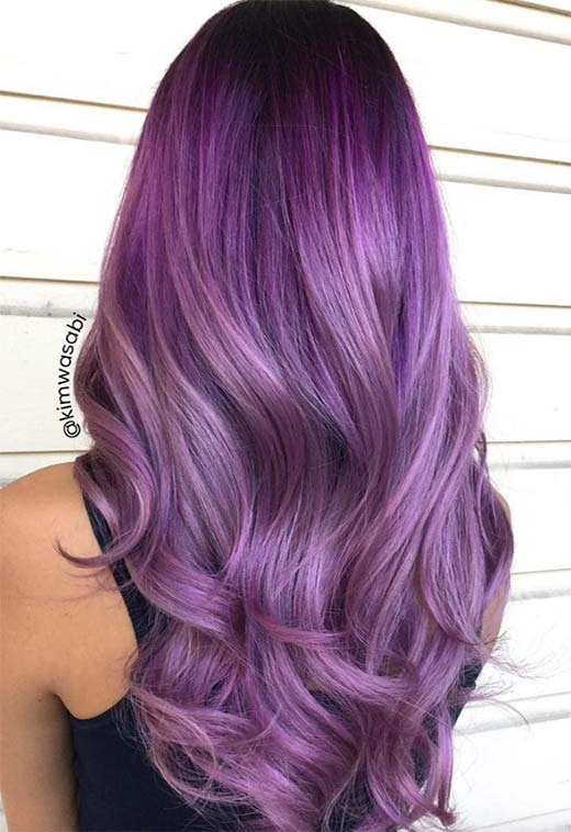 Purple Hair Color Ideas: Trends, Shades & Dyeing Tips