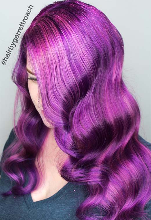 Purple Hair Color Ideas: Trends, Shades & Dyeing Tips