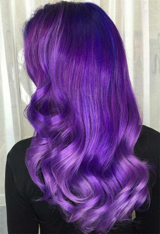 Purple Hair Color Ideas: Trends, Shades & Dyeing Tips