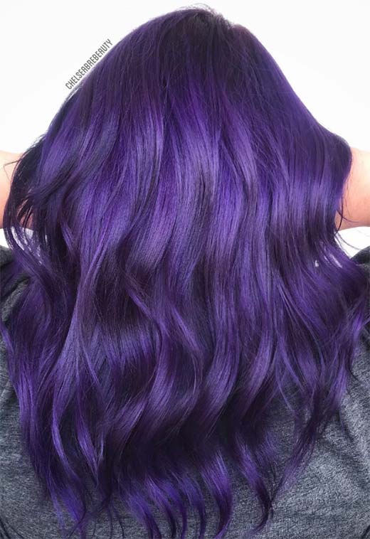 Purple Hair Color Ideas: Trends, Shades & Dyeing Tips