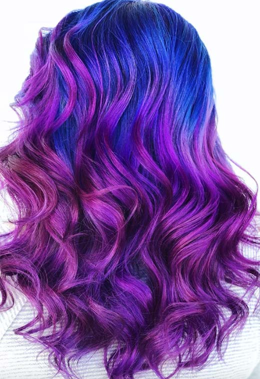 Purple Hair Color Ideas: Trends, Shades & Dyeing Tips