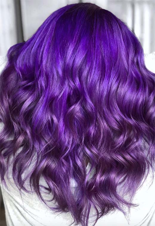 Purple Hair Color Ideas: Trends, Shades & Dyeing Tips