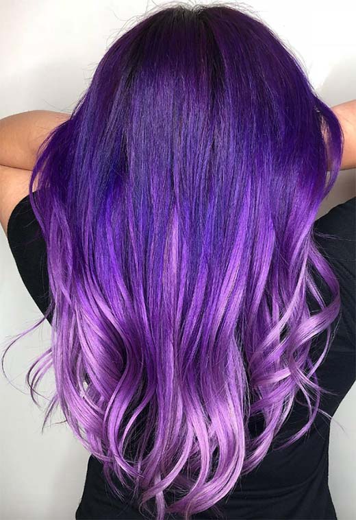 Purple Hair Color Ideas: Trends, Shades & Dyeing Tips