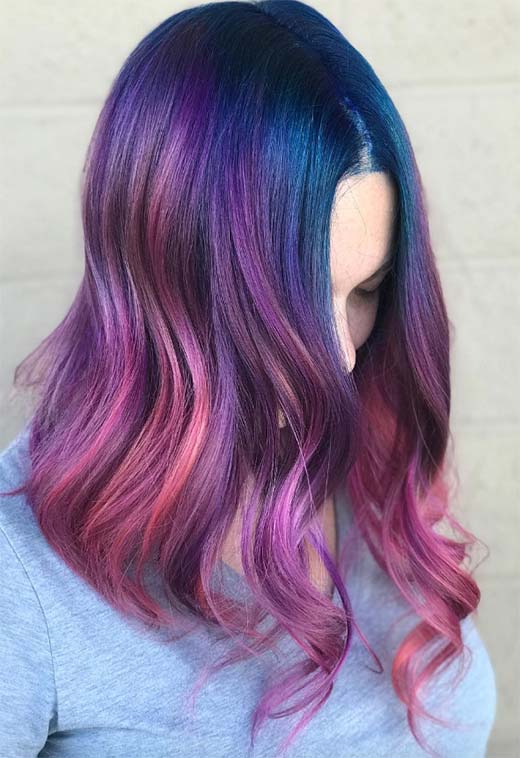 Purple Hair Color Ideas: Trends, Shades & Dyeing Tips