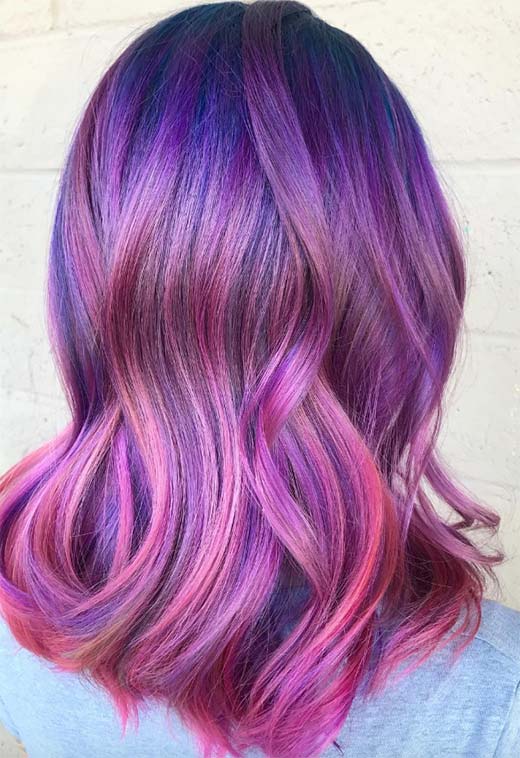 Purple Hair Color Ideas: Trends, Shades & Dyeing Tips