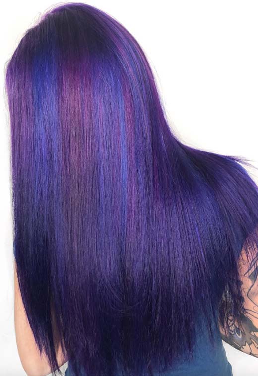 Purple Hair Color Ideas: Trends, Shades & Dyeing Tips