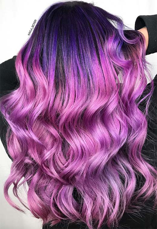 Purple Hair Color Ideas: Trends, Shades & Dyeing Tips