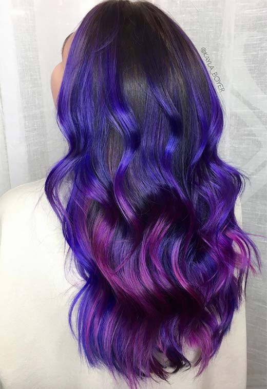 Purple Hair Color Ideas: Trends, Shades & Dyeing Tips