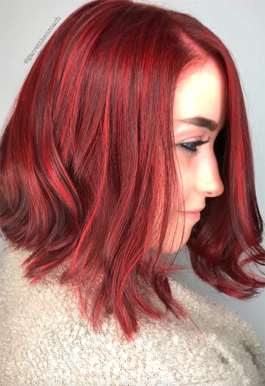 Red Hair Color Trends: 63 Shades & Expert Dyeing Tips