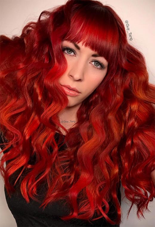 Red Hair Color Trends: 63 Shades & Expert Dyeing Tips