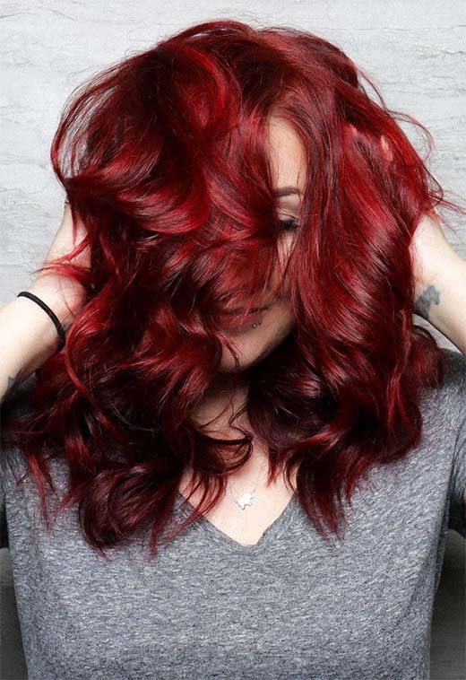 Red Hair Color Trends: 63 Shades & Expert Dyeing Tips
