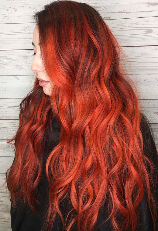 Red Hair Color Trends: 63 Shades & Expert Dyeing Tips