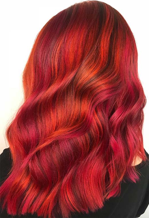 Red Hair Color Trends: 63 Shades & Expert Dyeing Tips