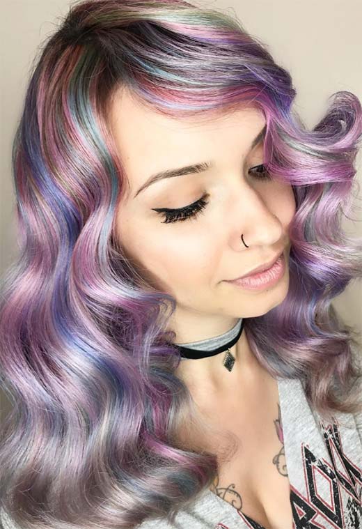 Mother-of-Pearl Hair Color: Stunning Iridescent Shades & Dye Guide