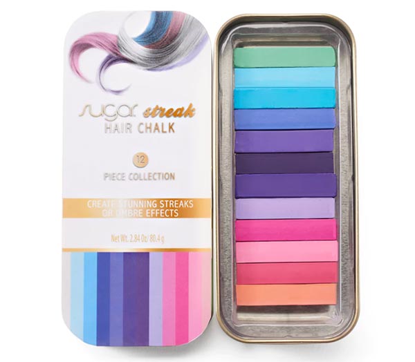 Hair Chalk Guide: Temporary Color & Application Tips