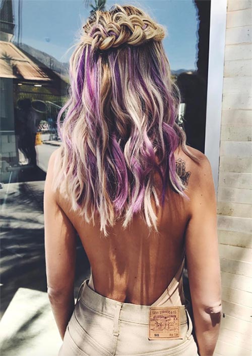 Hair Chalk Guide: Temporary Color & Application Tips