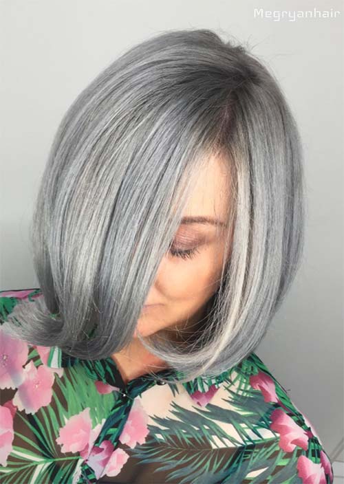 Silver & Gray Hair Colors: Trends, Tips & Inspiration