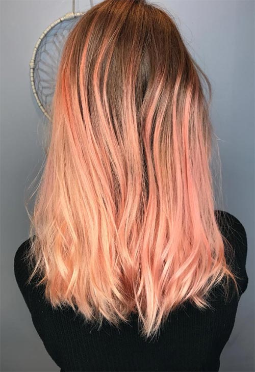 Peach Hair Color Ideas: Stunning Shades & DIY Guide