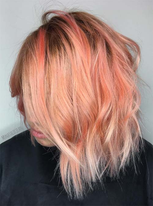 Peach Hair Color Ideas: Stunning Shades & DIY Guide